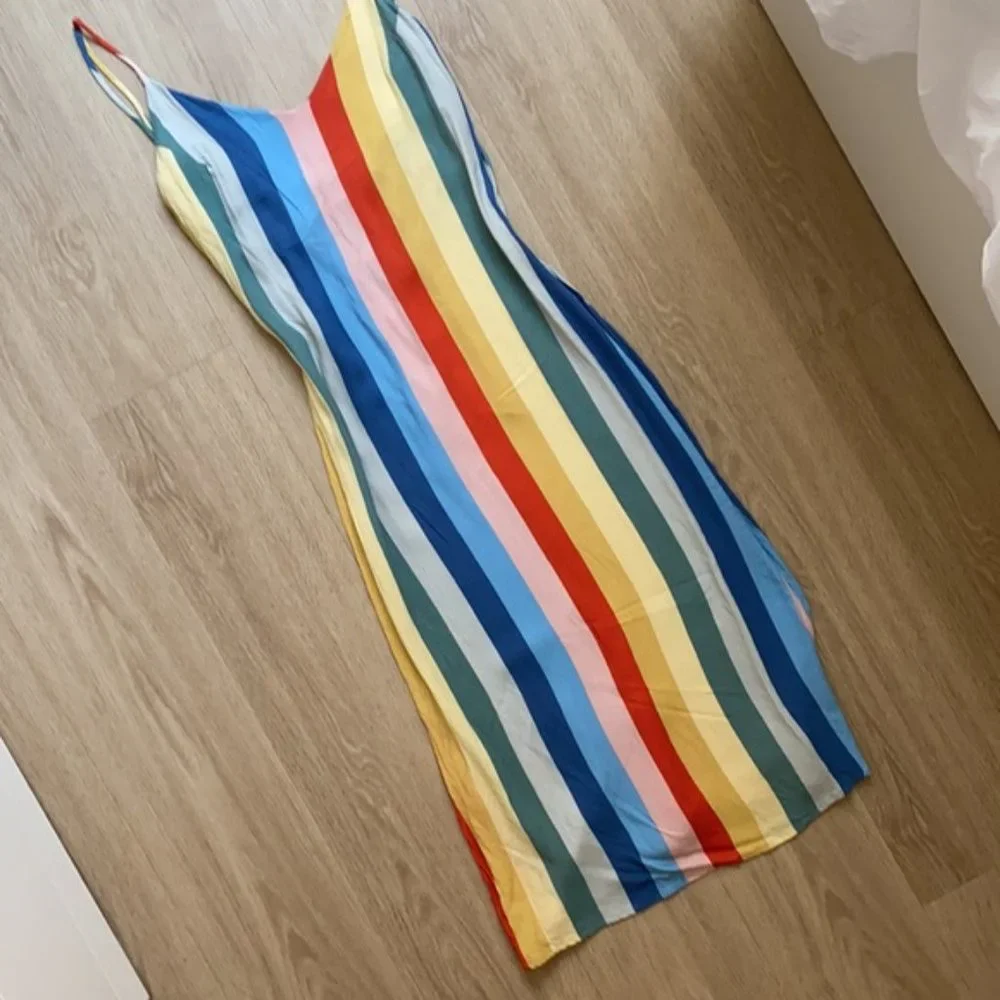 Reformation Boston Midi Dress (size: 2) - Picture 3 of 4